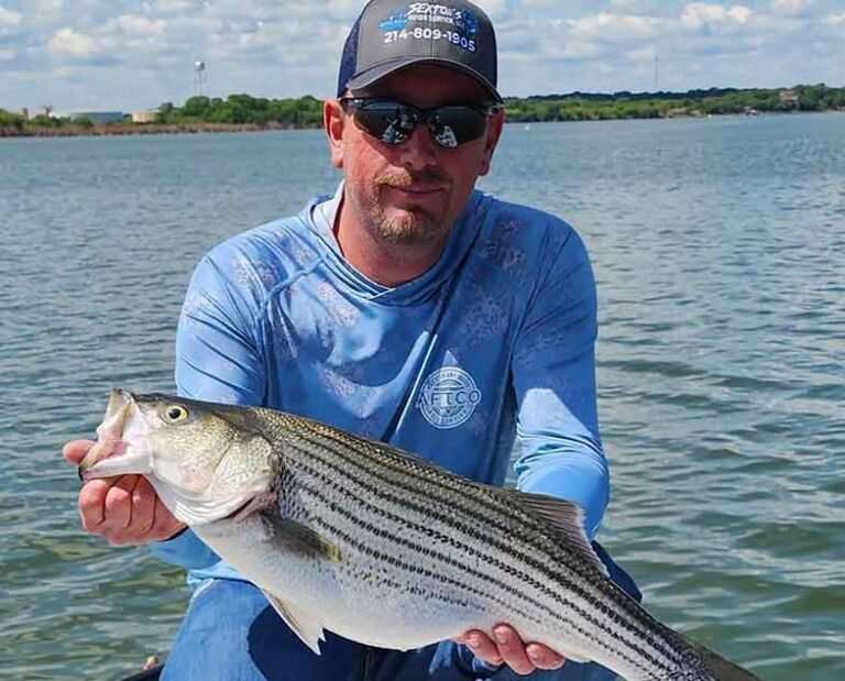 Fishing Charter Striped Bass & Catfish Lake Whitney & Granbury